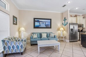 Smart TV, DVD player, books