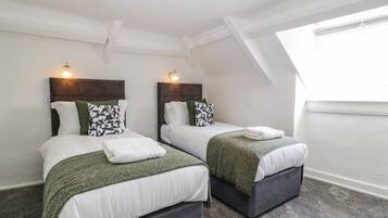 8 bedrooms, individually decorated, individually furnished, free WiFi