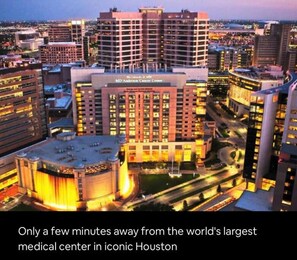 Exterior - Both Units · Luxury Htx High-rise Hottest Ctrl Area + King Beds (Houston)