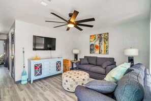 TV, video games, stereo, offices