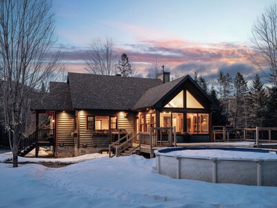 La Canopée | Spa | Piscine privée&chauffée| Plein-air Mont-Blanc/Mont-Tremblant