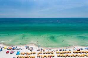 On the beach - Treasure Island 1706 (Panama City Beach)