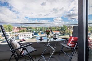 Deluxe Apartment | Terrace/patio - Seaside Apartamenty Baltic Marina (Kolobrzeg)