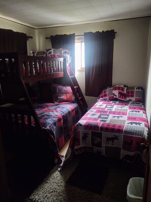 3 chambres, draps fournis
