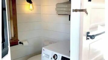 Dusch, schampo och toalettpapper