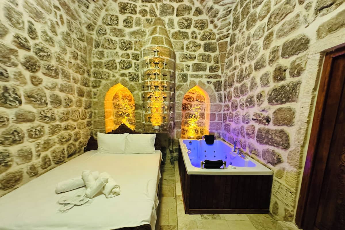 Habitación romántica | Ropa de cama de alta calidad