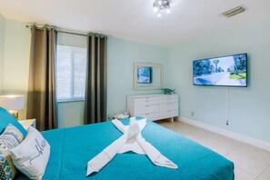 3 chambres, fer et planche à repasser, Wi-Fi gratuit, draps fournis