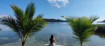 Amazing beach villa with access to the carribbean sea