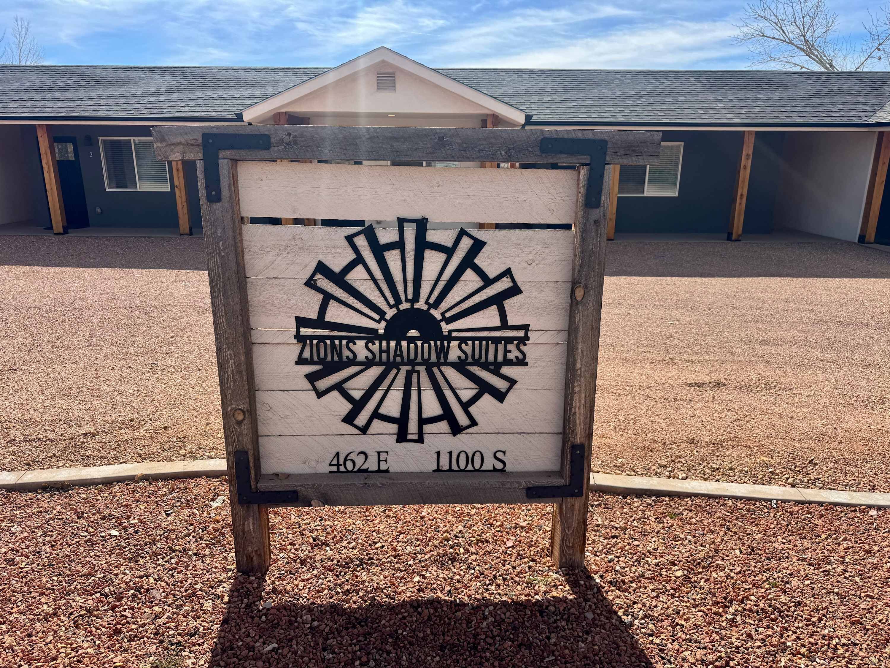 Enceinte de l’hébergement