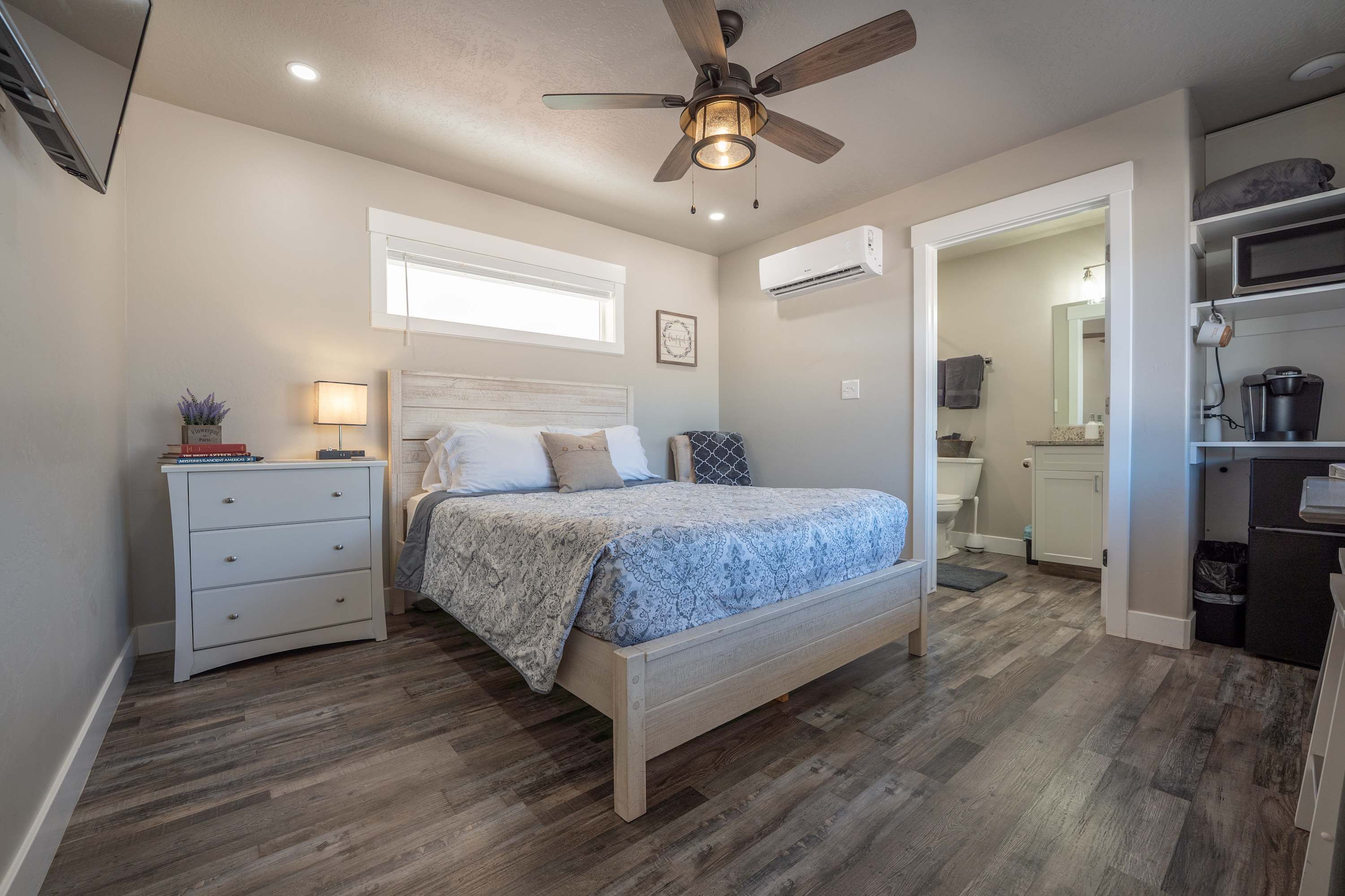 1 間睡房、熨斗/熨衫板、免費 Wi-Fi、床單