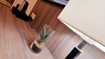 Desk, soundproofing, iron/ironing board, free WiFi