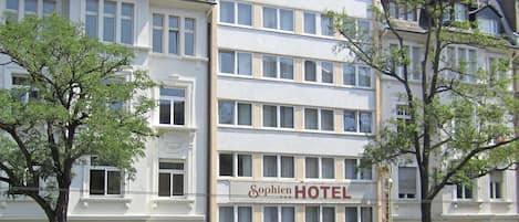 Fassade der Unterkunft