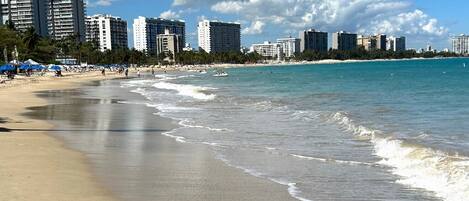 Beach nearby, beach towels