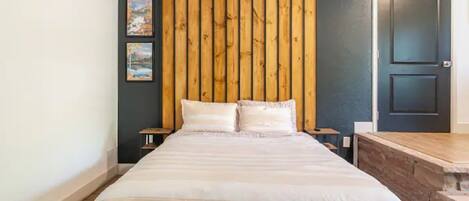 2 habitaciones, escritorio, wifi gratis y ropa de cama