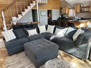 Smart TV, table football, books