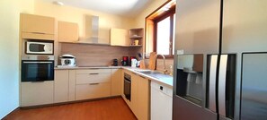Microwave, oven, dishwasher, highchair