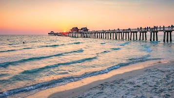 Sun loungers, beach towels