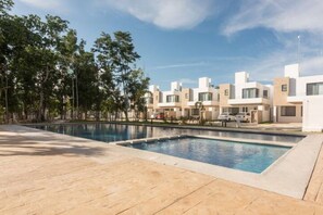 Alberca al aire libre 