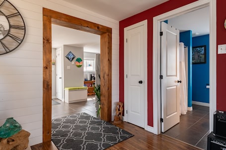 Interior. Artistic Getaway Near Halifax | King Bed, Spacious Deck & Fire Pit