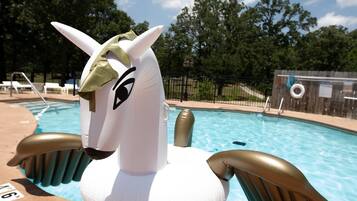 Seasonal outdoor pool