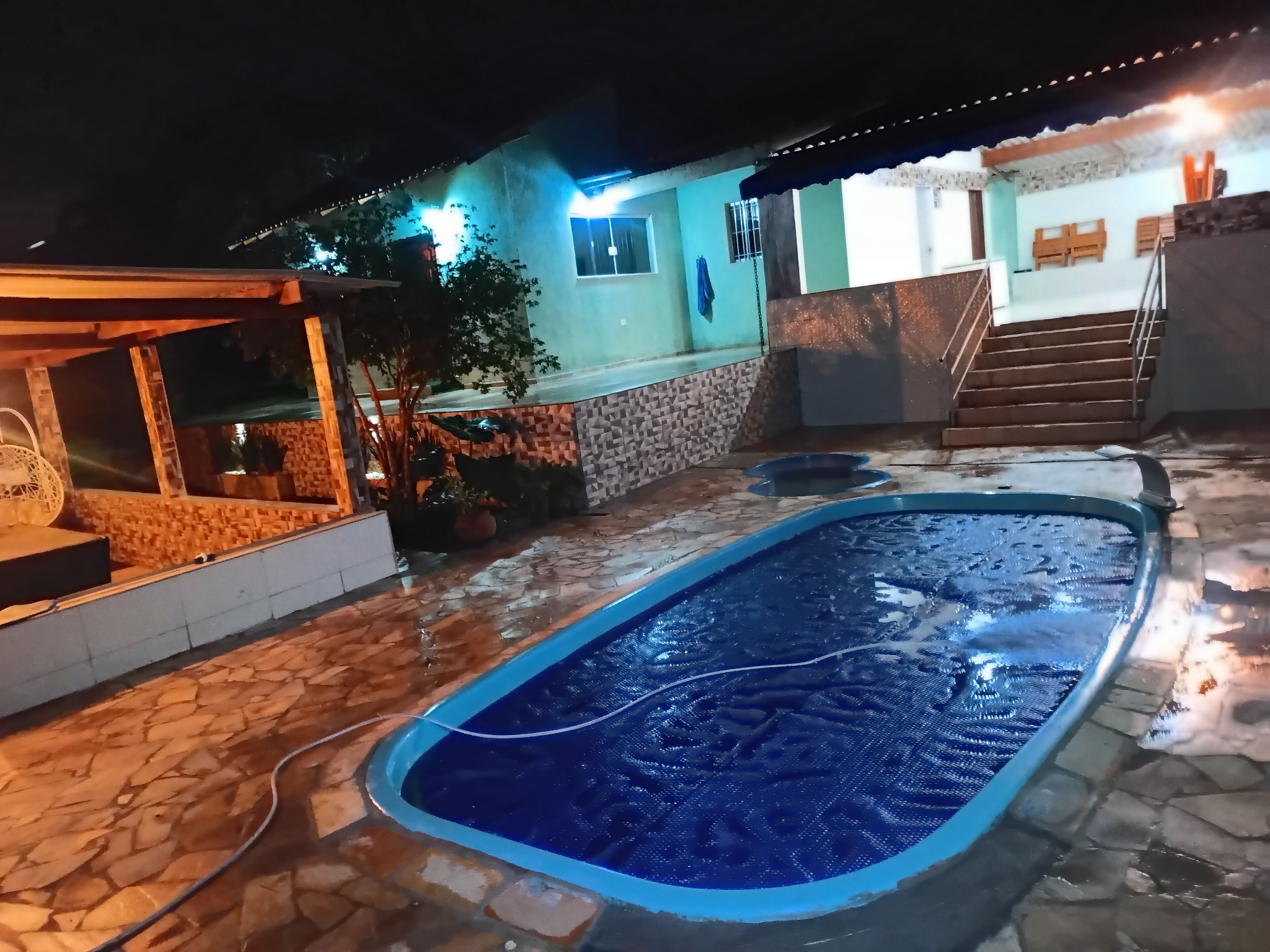 Alberca al aire libre 