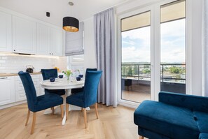 Living room - Zaspa Vvita Apartment Gdańsk (Gdansk)