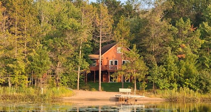 Newly listed! Private Point Lake Chalet.