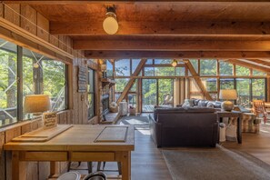 TV, fireplace, DVD player