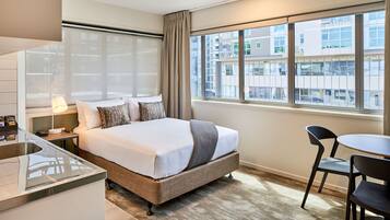 Premium bedding, pillow-top beds, in-room safe, soundproofing