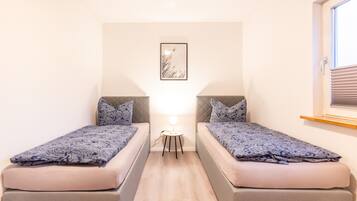 2 chambres, fer et planche Ă repasser, Wi-Fi gratuit, draps fournis