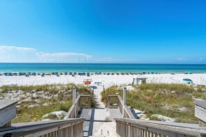 On the beach - Crescent 302 a premier condominium along Scenic Highway 98 (Miramar Beach)