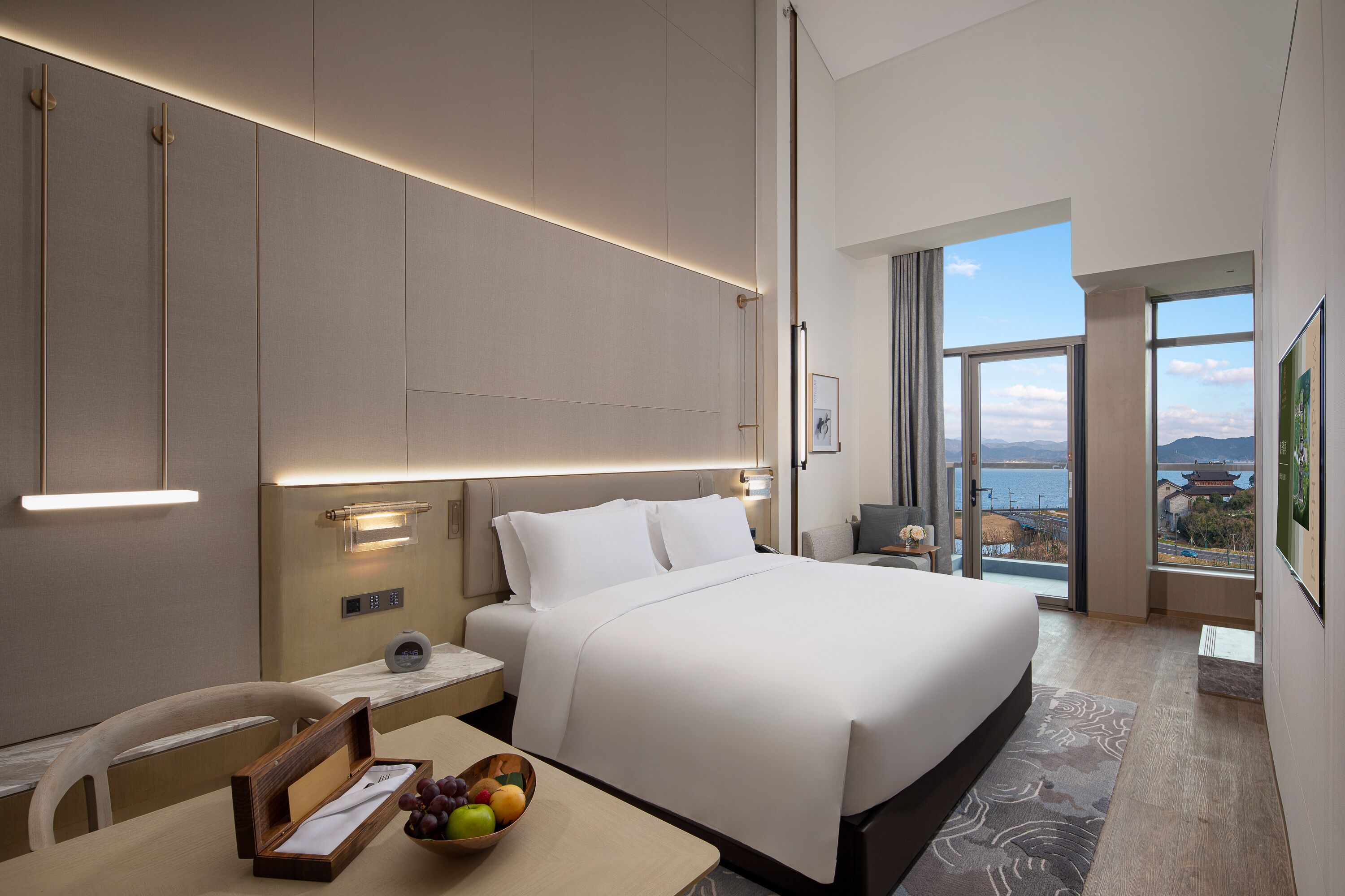 Lake View LOFT Room | Premium bedding, down comforters, pillowtop beds, in-room safe