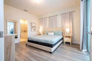5 bedrooms, iron/ironing board, travel crib, WiFi