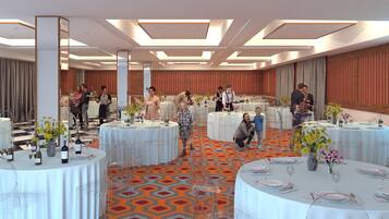 Colazione a buffet, servita tutte le mattine (399 INR a persona)