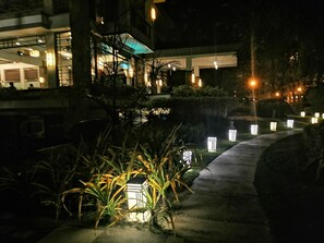 Overnattingsstedets uteområder