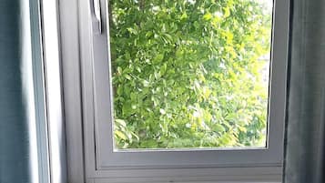 Blick von der Unterkunft