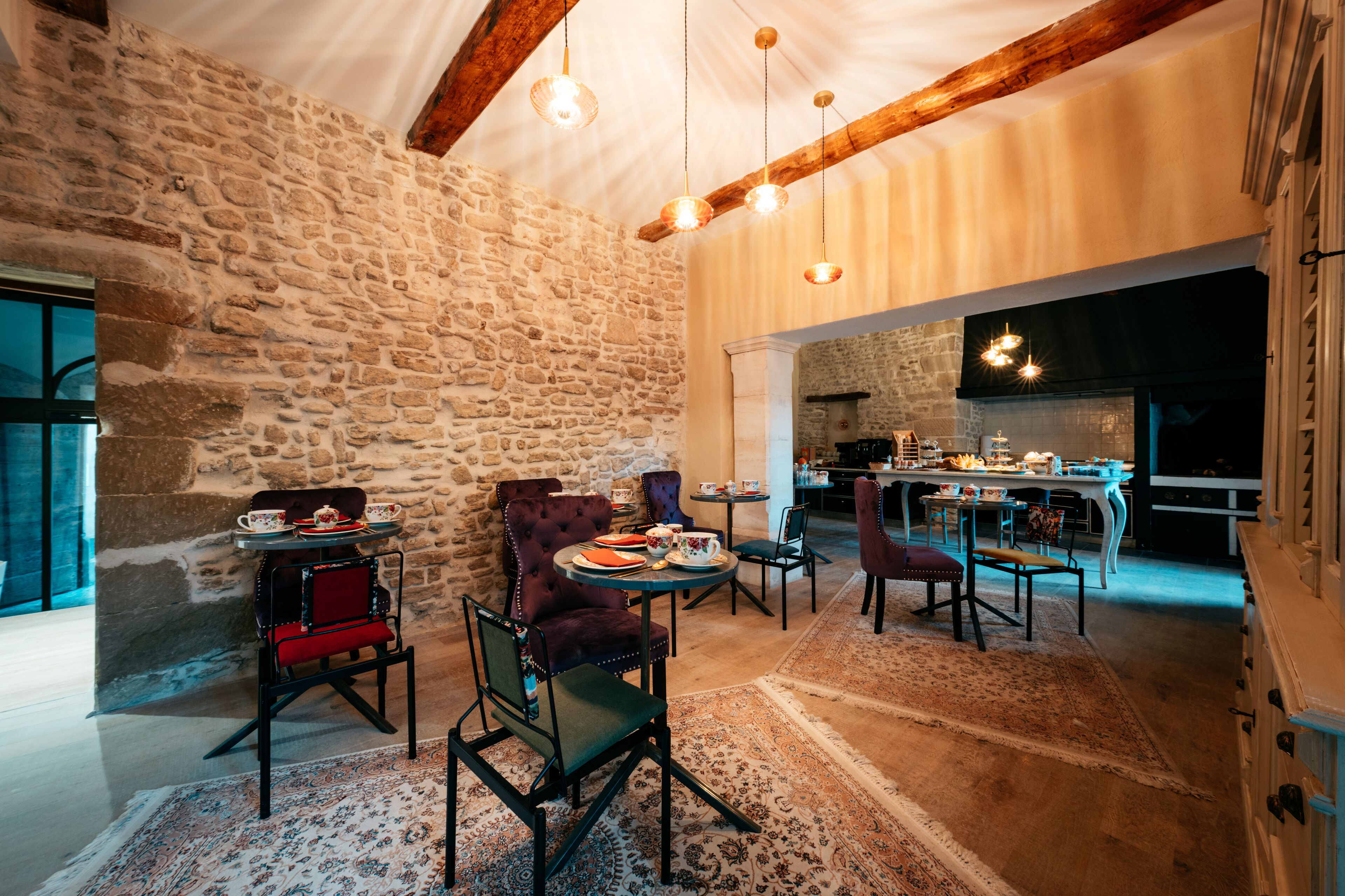 Frukostbuffé varje dag (EUR 24 per person)