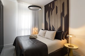 Apartamento luxo | 2 quartos, ferros/tábuas de passar roupa, berços (sobretaxa)