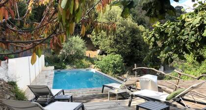 Ecolodge en bois au cœur du maquis corse - Cabane La source