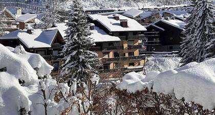 Kompaktes Studio für 4 Pers. direkt an den Pisten mit Balkon, nahe Dorfzentrum