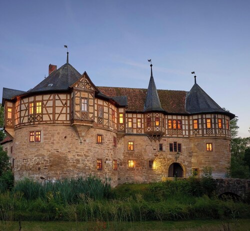 Urlaub im Wasserschloss Irmelshausen