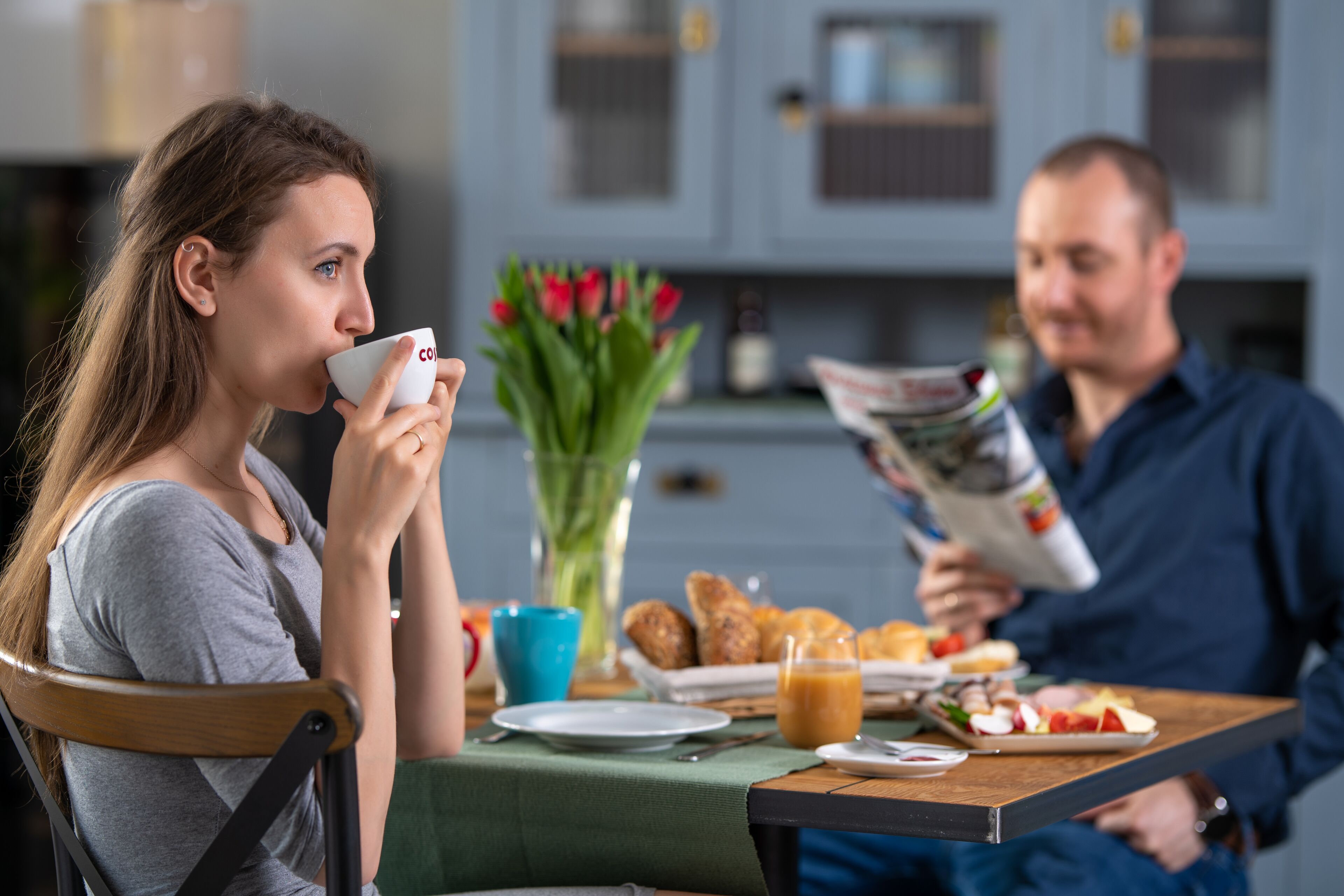 Sarapan Eropah setiap hari (HUF 4900 seorang) 