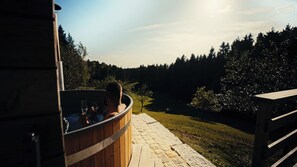 Bain à remous extérieur