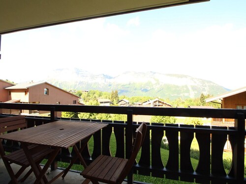 Appartement 2 pièces 5 pers, pied des pistes, garage privé, proche village et commerces