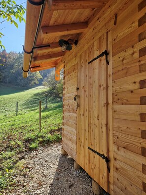 Enceinte de l’hébergement