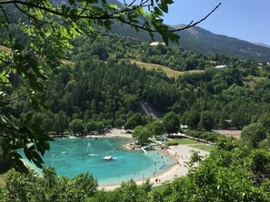 Pool - STUDIO CENTER RESORT LA FOUX D'ALLOS SLEEPS 4 MOUNTAIN CHALET ATMOSPHERE (La Foux d’Allos)