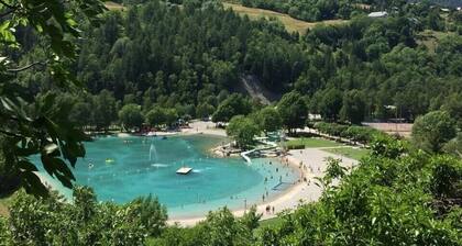 STUDIO CENTER STATION LA FOUX D'ALLOS SLEEPS 4 MOUNTAIN CHALET ATMOSPHERE