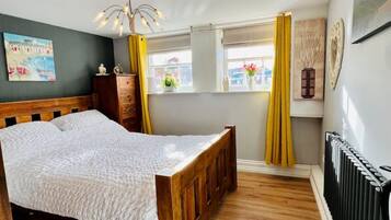 1 bedroom, iron/ironing board, travel crib, free WiFi