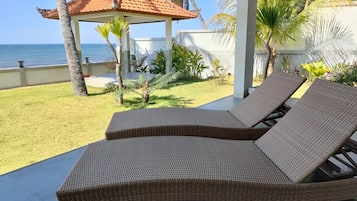 Fassade der Unterkunft