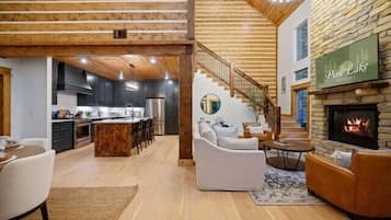 Smart TV, fireplace, offices